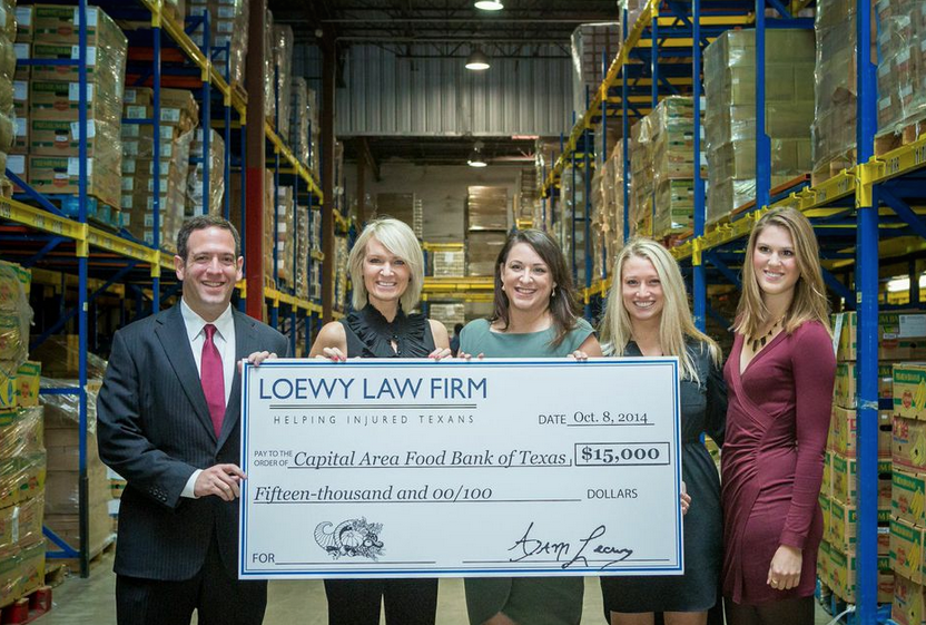 Loewy Law Firm $15,000 donation