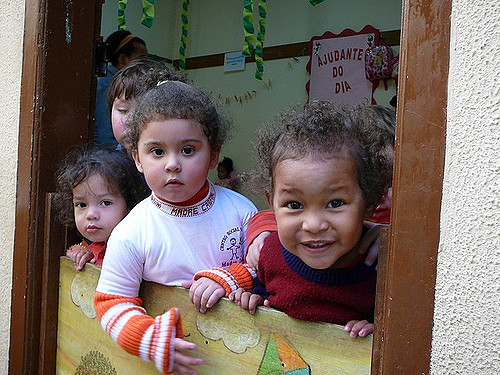children in daycare